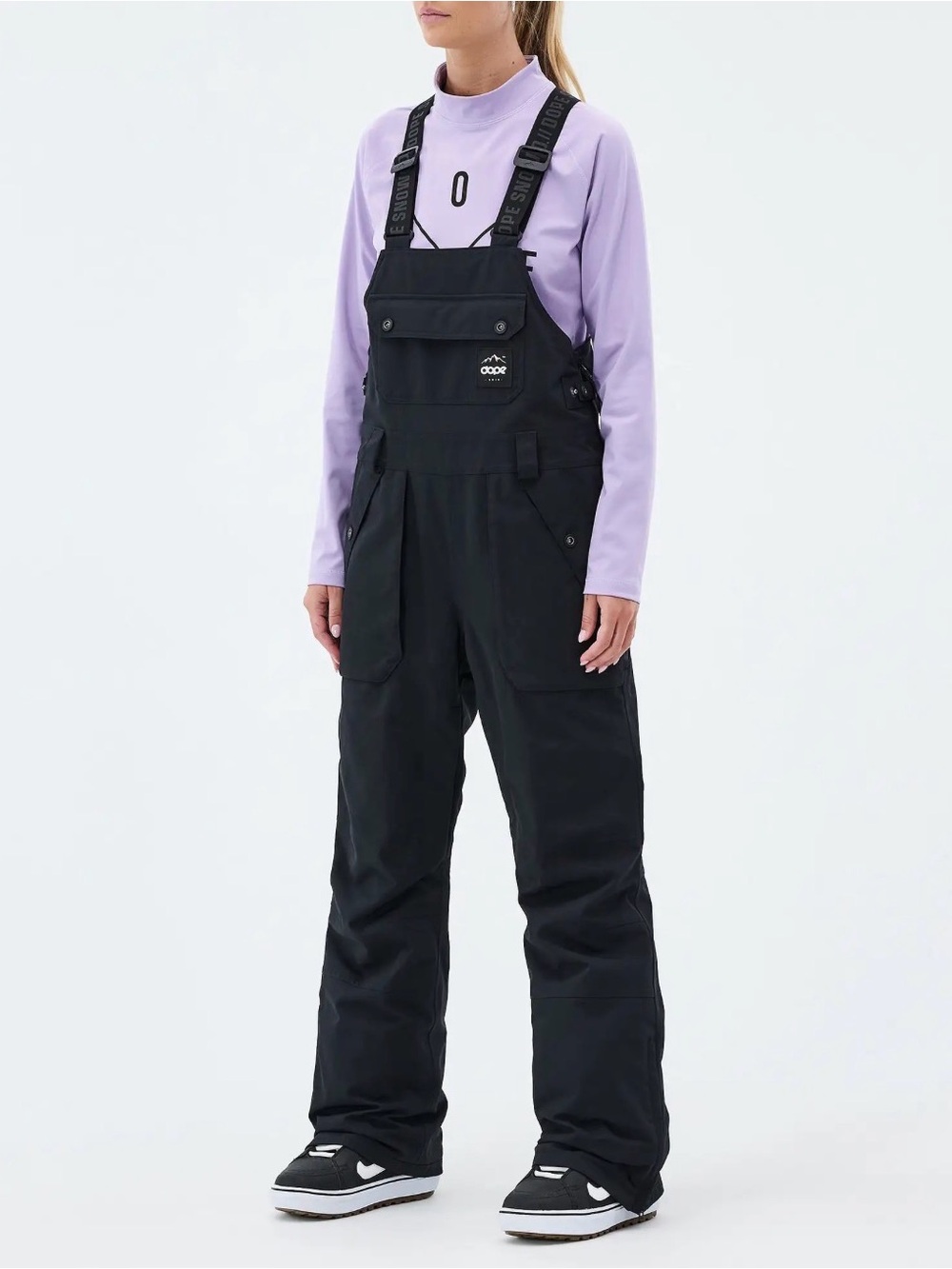 DOPE Notorious B.I.B W Snowboard Pants Women Black Sz Medium MSRP$239